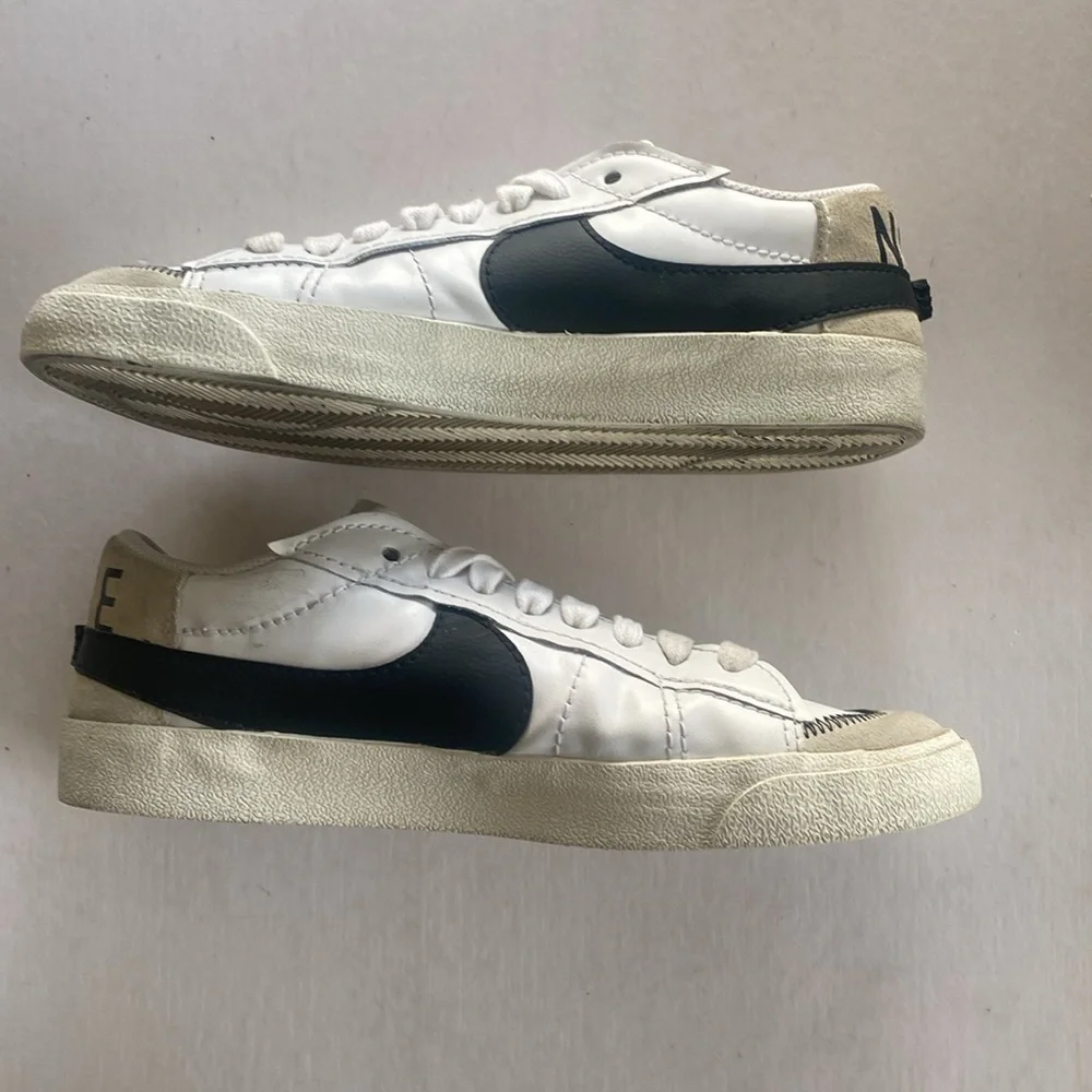 NIKE Blazer Low ‘77 Retro Jumbo White Sneakers DN 2158-101 Size12 Men’s